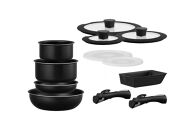 【ふるさと納税】&nbsp;フライパンセット&nbsp;IH&nbsp;ガス&nbsp;アイリスオーヤマ&nbsp;12点セット&nbsp;ブラック&nbsp;ダイヤモンドコートパン&nbsp;12点&nbsp;IH&nbsp;ガス&nbsp;ブラックメタリック&nbsp;鍋&nbsp;ガラス蓋&nbsp;取っ手&nbsp;取り外し&nbsp;可能&nbsp;オーブン調理&nbsp;おすすめ&nbsp;人気&nbsp;アイリス&nbsp;NTF-SEI12