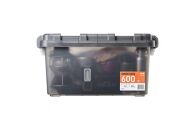 収納ボックス ＨＵＧＥＬ ＳＭＯＫＥ ＢＯＸ SMB-600 クリアブラック