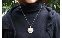 【冬限定】1点もの・スノードーム（赤い家）SVペンダント/ブローチ&nbsp;[ギフト包装付き]