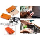 マルチキーケースMAX&nbsp;栃木ブラック&nbsp;【Ricky’s】&nbsp;栃木レザー&nbsp;本革&nbsp;リッキーズ