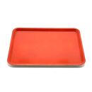 NICO&nbsp;トレイ&nbsp;［レッド&nbsp;赤&nbsp;単品&nbsp;1枚］トレー&nbsp;食洗機対応&nbsp;電子レンジ&nbsp;滑り止め&nbsp;かわいい&nbsp;33cm