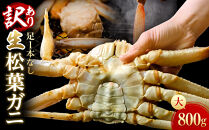 【魚倉】足１本なし生松葉ガニ(大800ｇ)訳あり｜国産&nbsp;訳あり&nbsp;ズワイガニ&nbsp;松葉ガニ&nbsp;カニ&nbsp;蟹&nbsp;かに&nbsp;生&nbsp;カニ鍋&nbsp;かに鍋&nbsp;鍋&nbsp;かにしゃぶ&nbsp;かにみそ&nbsp;期間限定&nbsp;送料無料&nbsp;鳥取県&nbsp;三朝町