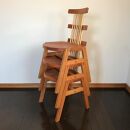 【スタッキングチェア&nbsp;1脚：積み重ねることができる椅子】椅子&nbsp;チェア&nbsp;ダイニングチェア&nbsp;スタッキング&nbsp;スタッキングチェア&nbsp;チェリー&nbsp;nove