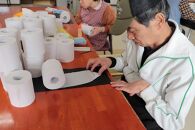 トイレットペーパーシングル５０個包装あり【障がい者支援の返礼品】