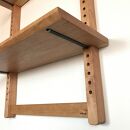 【ウォールシェルフ・ラダー：壁に取り付ける(引っ掛ける)家具&nbsp;可動棚】棚&nbsp;可動棚&nbsp;シェルフ&nbsp;ウォールシェルフ&nbsp;ラック&nbsp;ウォールラック&nbsp;チェリー&nbsp;壁掛け&nbsp;壁掛け収納&nbsp;石膏ボード&nbsp;賃貸&nbsp;どこでも&nbsp;nove