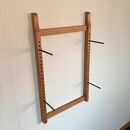 【ウォールシェルフ・ラダー：壁に取り付ける(引っ掛ける)家具&nbsp;可動棚】棚&nbsp;可動棚&nbsp;シェルフ&nbsp;ウォールシェルフ&nbsp;ラック&nbsp;ウォールラック&nbsp;チェリー&nbsp;壁掛け&nbsp;壁掛け収納&nbsp;石膏ボード&nbsp;賃貸&nbsp;どこでも&nbsp;nove