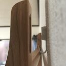 【ウォールシェルフ・ラダー：壁に取り付ける(引っ掛ける)家具&nbsp;可動棚】棚&nbsp;可動棚&nbsp;シェルフ&nbsp;ウォールシェルフ&nbsp;ラック&nbsp;ウォールラック&nbsp;チェリー&nbsp;壁掛け&nbsp;壁掛け収納&nbsp;石膏ボード&nbsp;賃貸&nbsp;どこでも&nbsp;nove