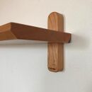 【ウォールシェルフ・シングル：壁に取り付ける(引っ掛ける)家具】棚&nbsp;シェルフ&nbsp;ウォールシェルフ&nbsp;ラック&nbsp;ウォールラック&nbsp;チェリー&nbsp;壁掛け&nbsp;壁掛け収納&nbsp;石膏ボード&nbsp;賃貸&nbsp;どこでも&nbsp;nove