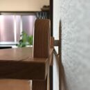 【ウォールシェルフ・シングル：壁に取り付ける(引っ掛ける)家具】棚&nbsp;シェルフ&nbsp;ウォールシェルフ&nbsp;ラック&nbsp;ウォールラック&nbsp;チェリー&nbsp;壁掛け&nbsp;壁掛け収納&nbsp;石膏ボード&nbsp;賃貸&nbsp;どこでも&nbsp;nove