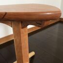 【ビグロスツール：三角形の座面に六角形の支柱の3本脚スツール】スツール&nbsp;3本脚&nbsp;三角形&nbsp;ルーローの三角形&nbsp;サイドテーブル&nbsp;花台&nbsp;プランタースタンド&nbsp;ディスプレイ&nbsp;チェリー&nbsp;nove