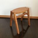 【スタッキングスツール&nbsp;1脚：積み重ねることができるスツール】スツール&nbsp;スタッキング&nbsp;スタッキングスツール&nbsp;チェリー&nbsp;nove