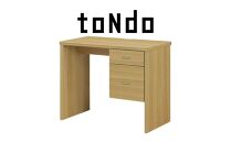 トンド&nbsp;片袖デスク&nbsp;組立式ホームデスク&nbsp;ナチュラル