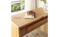 トンド&nbsp;片袖デスク&nbsp;組立式ホームデスク&nbsp;ナチュラル