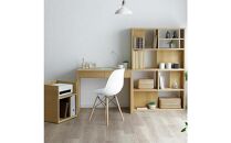 トンド&nbsp;片袖デスク&nbsp;組立式ホームデスク&nbsp;ナチュラル