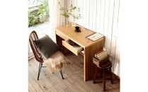 トンド&nbsp;平デスク90&nbsp;組立式ホームデスク&nbsp;ウォール/ブラック