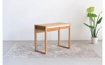 コンパクトデスク PASTEL W105 105×45×70 オーク無垢材 ワークデスク 机 WAプラス 大川市