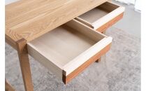 コンパクトデスク パステル PASTEL W90 90×45×70 オーク無垢材 ワークデスク 机 WAプラス 大川市