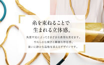 【寺島保太良商店】絲&nbsp;tabane&nbsp;ロングネックレス＜銀＞｜京都&nbsp;伝統工芸&nbsp;ブランド&nbsp;アクセサリー&nbsp;上品&nbsp;人気&nbsp;[&nbsp;金糸を贅沢に使用したネックレス&nbsp;華やか&nbsp;高級&nbsp;おしゃれ&nbsp;おすすめ&nbsp;金&nbsp;銀&nbsp;宝飾品&nbsp;ギフト&nbsp;プレゼント&nbsp;贈答&nbsp;お取り寄せ&nbsp;通販&nbsp;送料無料&nbsp;ふるさと納税&nbsp;]