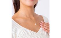 【星影】無調色&nbsp;アコヤ真珠（日本）&nbsp;8.0mm&nbsp;ラウンド&nbsp;ダイヤモンド&nbsp;K18&nbsp;イエローゴールド&nbsp;ペンダントトップ