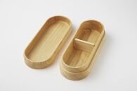 ◇紀州桧弁当箱&nbsp;タイプ3&nbsp;NA&nbsp;ナノコート&nbsp;弁当包みセット【ミズタマ】【TN122】