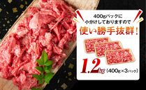 おおいた和牛&nbsp;切り落とし&nbsp;1.2kg（400g×3個）