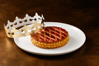 ガレット・デ・ロワ&nbsp;フランボワーズ&nbsp;ピスターシュ&nbsp;6号(18cm)　ガレットデロワ&nbsp;フランスの伝統菓子&nbsp;アーモンドクリーム&nbsp;サクサクのパイ生地&nbsp;ピスタチオ&nbsp;期間限定