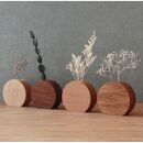 木のまんまる花瓶　４種セット