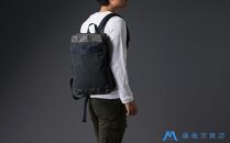 【BAGGY PORT】藤巻百貨店別注10ozシェルターダック×幌帆布のリュック【カラー：ネイビー】