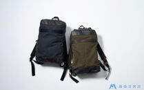 【BAGGY&nbsp;PORT】藤巻百貨店別注10ozシェルターダック×幌帆布のリュック【カラー：カーキ】