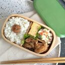 紀州塗り&nbsp;食洗機対応&nbsp;くりぬき弁当箱&nbsp;リーフグリーン&nbsp;ランチボックス&nbsp;お弁当&nbsp;かわいい&nbsp;弁当女子&nbsp;弁当男子