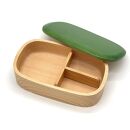 紀州塗り&nbsp;食洗機対応&nbsp;くりぬき弁当箱&nbsp;リーフグリーン&nbsp;ランチボックス&nbsp;お弁当&nbsp;かわいい&nbsp;弁当女子&nbsp;弁当男子