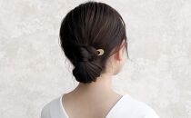 【女性のアイデア×職人技】ステンレス製かんざし「canon/Gold」