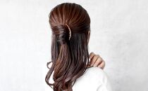 【女性のアイデア×職人技】ステンレス製かんざし「Arcliner comb/PinkGold」