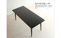 折畳みダイニングテーブル TILT ブラック 150×80 折り畳み WAプラス 大川市