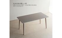 折畳みダイニングテーブル TILT ホワイト 150×80 白 グレー 折り畳み WAプラス 大川市