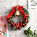 クリスマスリース 25cm レッド