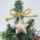 LEDミニクリスマスツリー 33cm ブラウン
