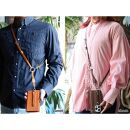 ショルダーリングストラップ&nbsp;Lサイズ&nbsp;栃木ブラック&nbsp;【Ricky’s】&nbsp;ショルダーストラップ&nbsp;ネックストラップ&nbsp;栃木レザー&nbsp;本革&nbsp;リッキーズ