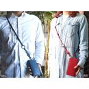 ショルダーリングストラップ&nbsp;Lサイズ&nbsp;栃木ブラック&nbsp;【Ricky’s】&nbsp;ショルダーストラップ&nbsp;ネックストラップ&nbsp;栃木レザー&nbsp;本革&nbsp;リッキーズ