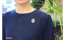 ふくろうブローチ　10ｍｍ（PU）