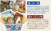 佐渡島産 大野さんのポップコーン（塩バター味2袋＆塩キャラメル味3袋入）