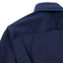 DJS-004&nbsp;decollouomo&nbsp;メンズドレスシャツ半袖（生地／コンコルド）ネイビー／Lサイズ