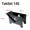 Takibit140+Takibi アイアン 焚き火台 スタンド セット