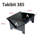 Takibit385+Takibi アイアン 焚き火台 スタンド 4～5人用