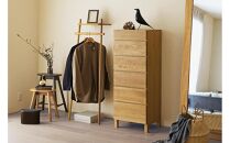 【開梱設置】高野木工&nbsp;レッチェ&nbsp;50リビングハイチェスト&nbsp;WO【10年保証】