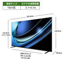 TVS&nbsp;REGZA【標準設置費込み】液晶テレビ&nbsp;REGZA&nbsp;(&nbsp;レグザ&nbsp;)&nbsp;100V型&nbsp;[&nbsp;4K対応&nbsp;/&nbsp;BS・CS&nbsp;4Kチューナー内蔵&nbsp;/&nbsp;YouTube対応&nbsp;]&nbsp;(要事前見積)&nbsp;100Z970R&nbsp;【&nbsp;テレビ&nbsp;TV&nbsp;100型&nbsp;100インチ&nbsp;100V&nbsp;Mini&nbsp;LED&nbsp;液晶&nbsp;4K&nbsp;Z9&nbsp;series&nbsp;&nbsp;Z970R&nbsp;タイムシフトマシン搭載&nbsp;家電&nbsp;人気&nbsp;おすすめ&nbsp;】