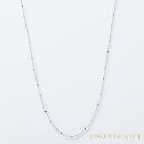 ルミネブルーグラデーションネックレス【Pt850】