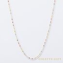 ルミネマルチカラーネックレス【K10YG】