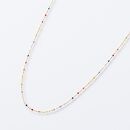 ルミネマルチカラーネックレス【K10YG】