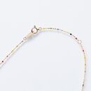 ルミネマルチカラーネックレス【K10YG】